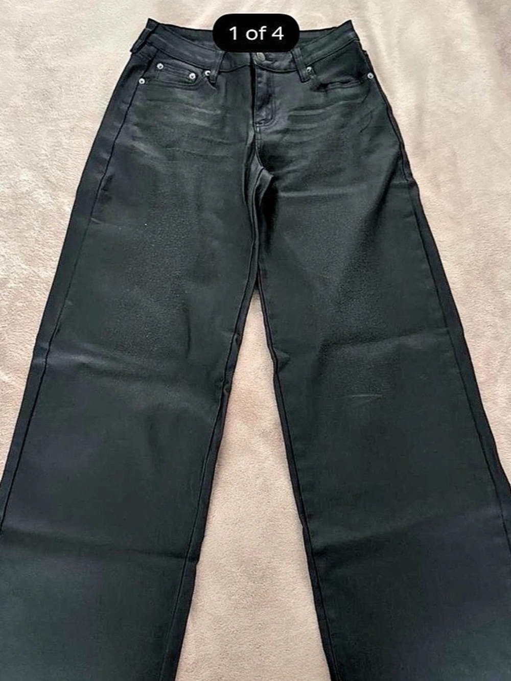 Fashion Nova Black Wide Leg Pants Like New